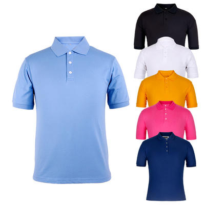 Polo shirt China factory high quality 100 cotton pique design your own logo