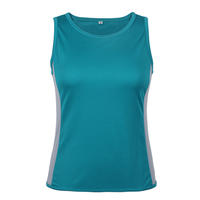 Women New design quick dry Running singlet yoga t shirt into tank top