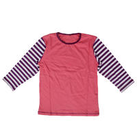 long sleeve cotton/spandex cute children's clothes