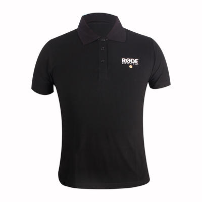 black polo shirt custom in china