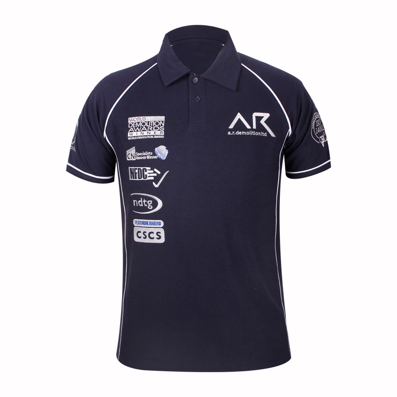 Navy  polo shirts for men in china