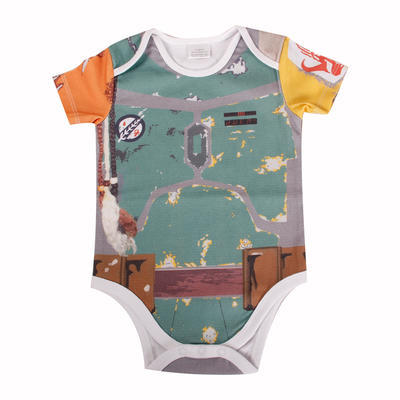 High quality baby onesuit with 100% combed cotton